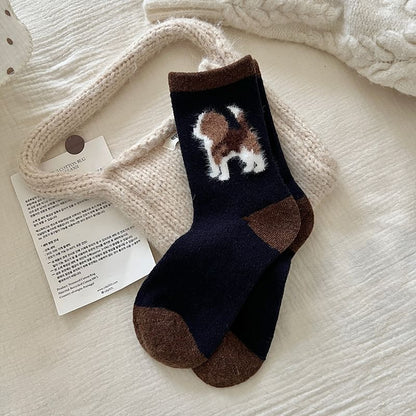 Dog Jacquard Socks / Set SpreePicky