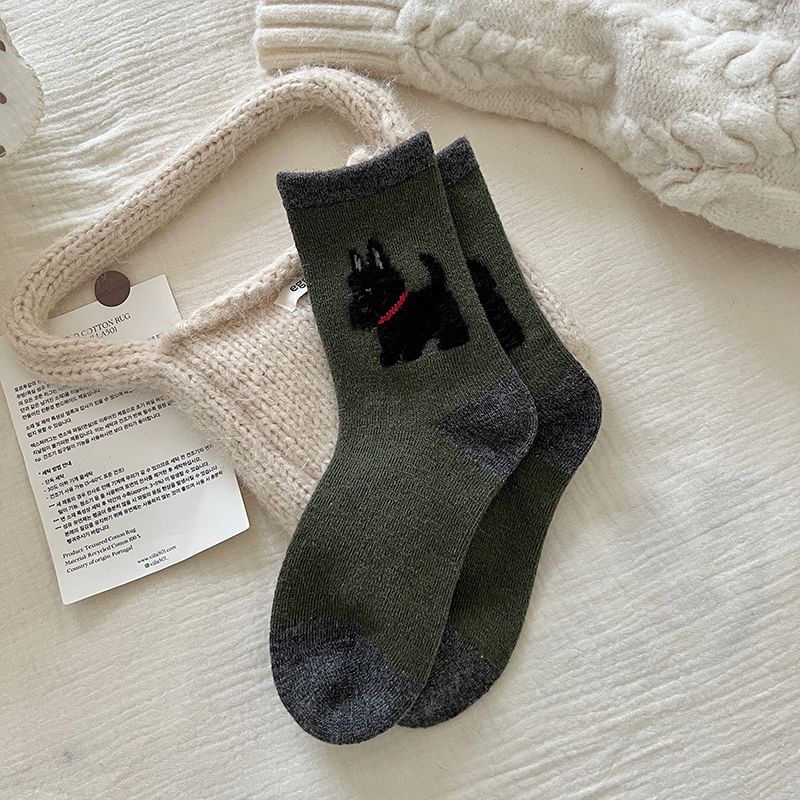 Dog Jacquard Socks / Set SpreePicky