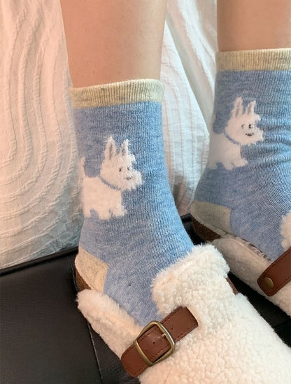 Dog Jacquard Socks / Set SpreePicky