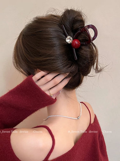 Embellished Plastic Hair Clamp (Various Designs) SpreePicky