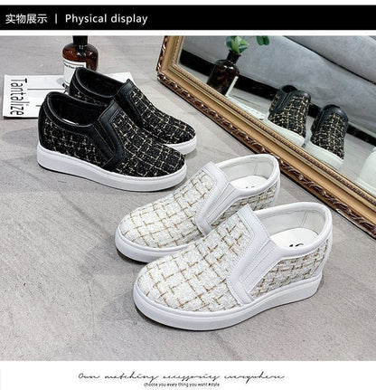 Woven Platform Slip-Ons SpreePicky