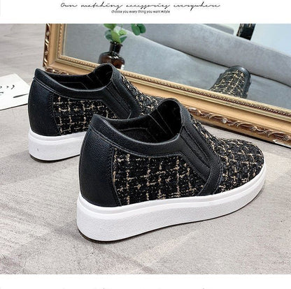 Woven Platform Slip-Ons SpreePicky