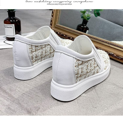 Woven Platform Slip-Ons SpreePicky