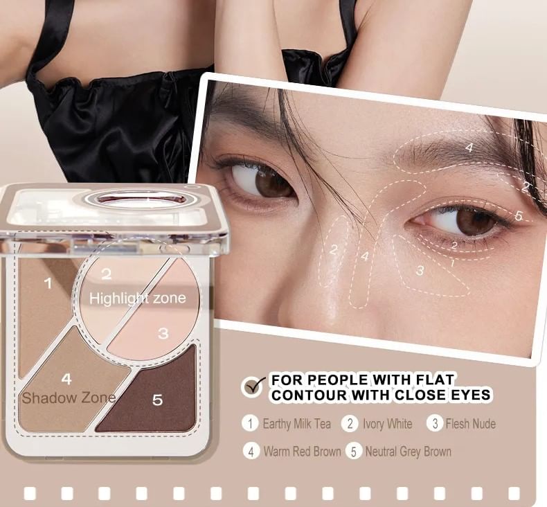 5 Shades Eyebrow Palette mySite