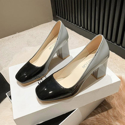 Block Heel Gradient Pumps mySite