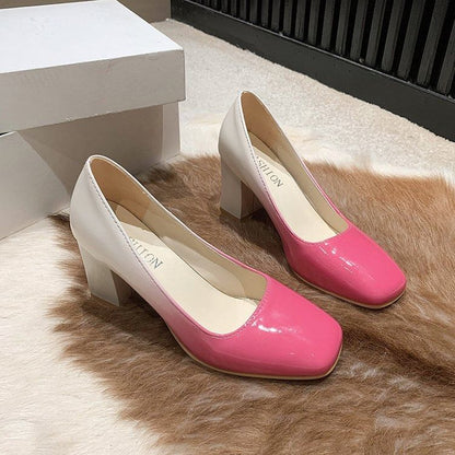 Block Heel Gradient Pumps mySite