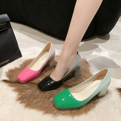 Block Heel Gradient Pumps mySite