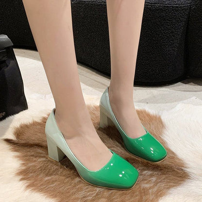 Block Heel Gradient Pumps mySite