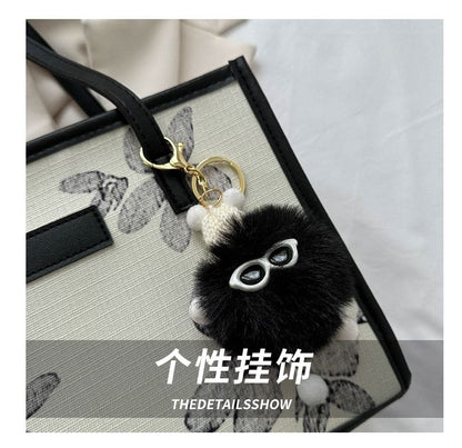 Bow Print Tote Bag / Bag Charm / Set SpreePicky