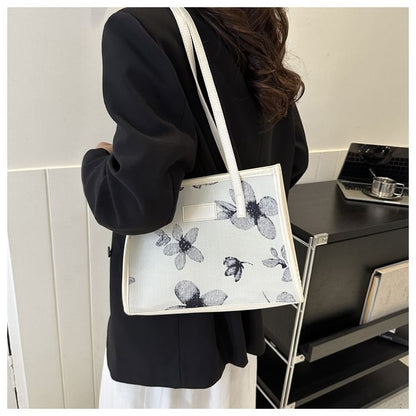 Bow Print Tote Bag / Bag Charm / Set SpreePicky