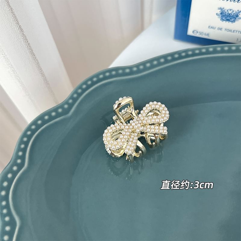 Rhinestone / Faux Pearl Alloy Hair Clamp / Set SpreePicky