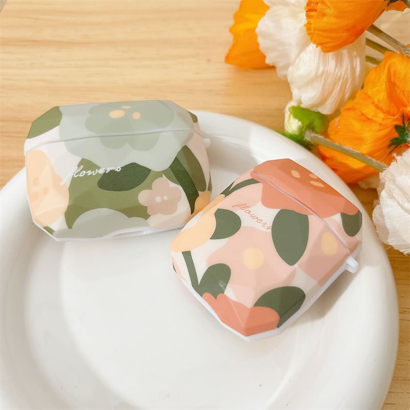 Flower Print AirPods Earphone Case Skin SpreePicky