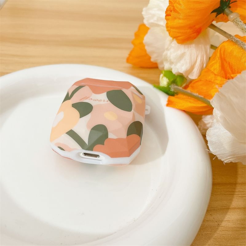 Flower Print AirPods Earphone Case Skin SpreePicky