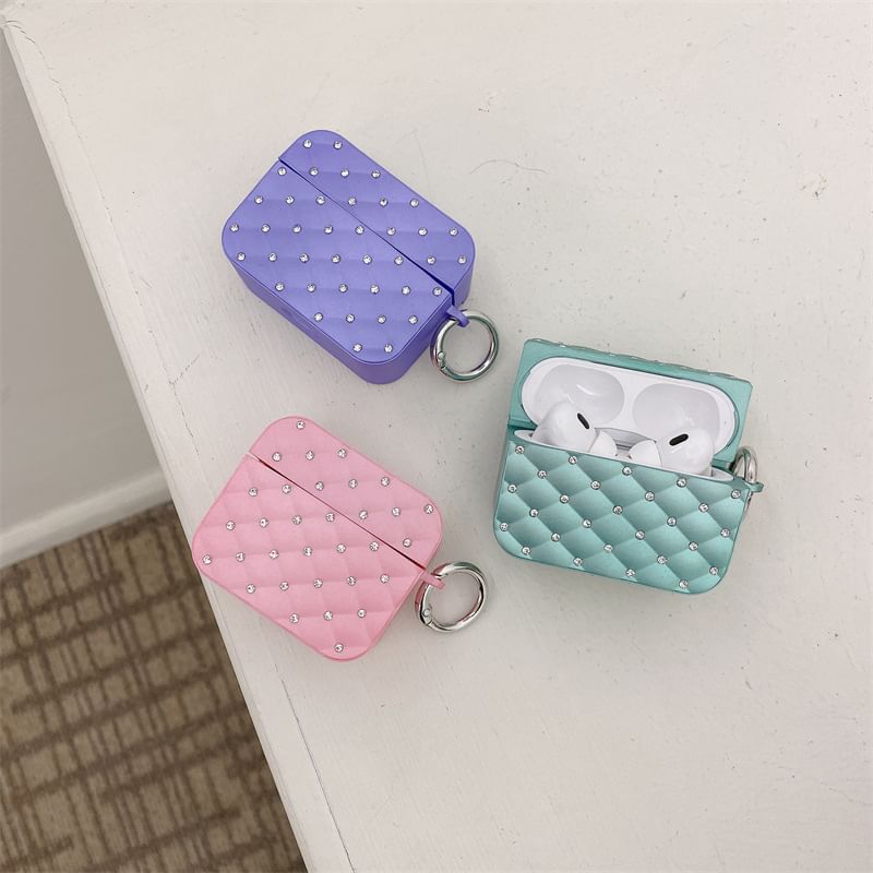 Embellished Textured AirPods / Pro Earphone Case Skin SpreePicky