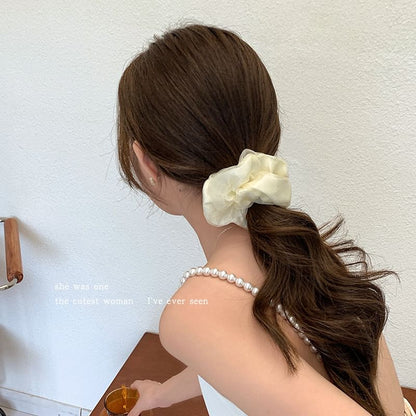 Plain Mesh Scrunchie mySite