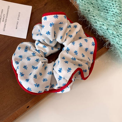 Floral Fabric Scrunchie mySite