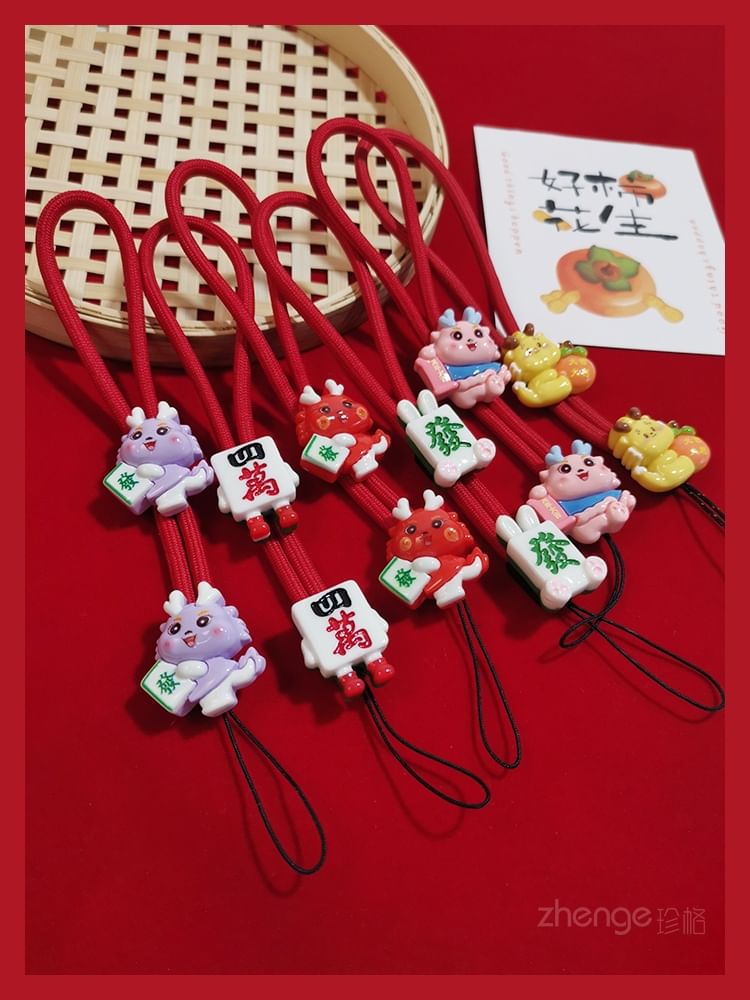 Mahjong Wrist Phone Strap SpreePicky