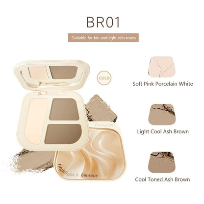 Three Color Highlight and Contour Palette SpreePicky