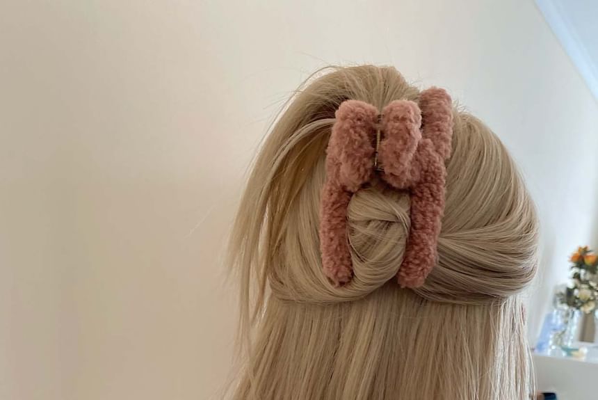 Plain Boucle Hair Claw SpreePicky