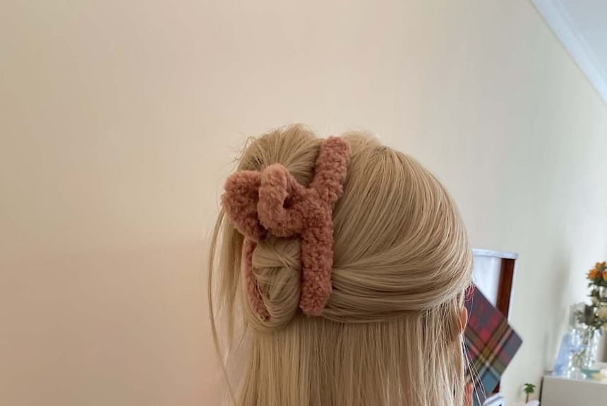 Plain Boucle Hair Claw SpreePicky