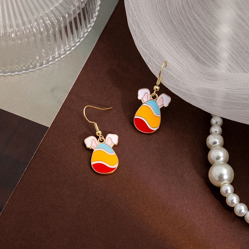 Easter Alloy Drop Earring SpreePicky