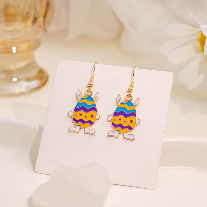 Easter Alloy Drop Earring SpreePicky