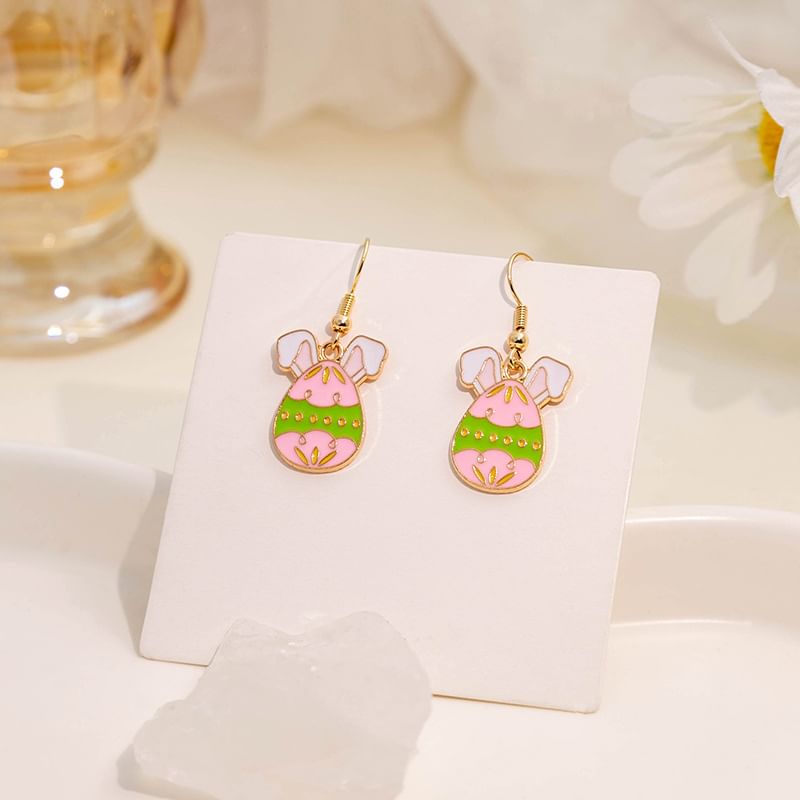 Easter Alloy Drop Earring SpreePicky