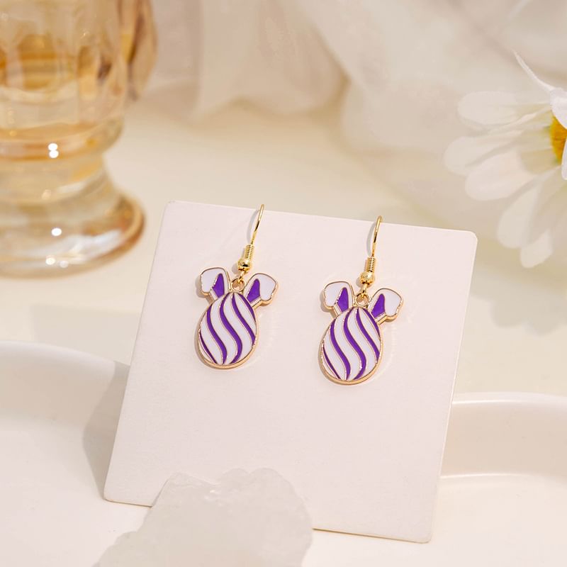 Easter Alloy Drop Earring SpreePicky