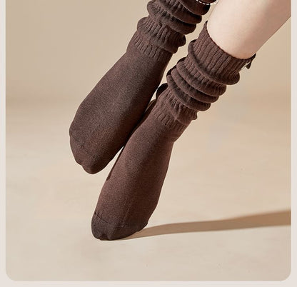 Plain Mid Calf Socks / Leg Warmers / Set SpreePicky