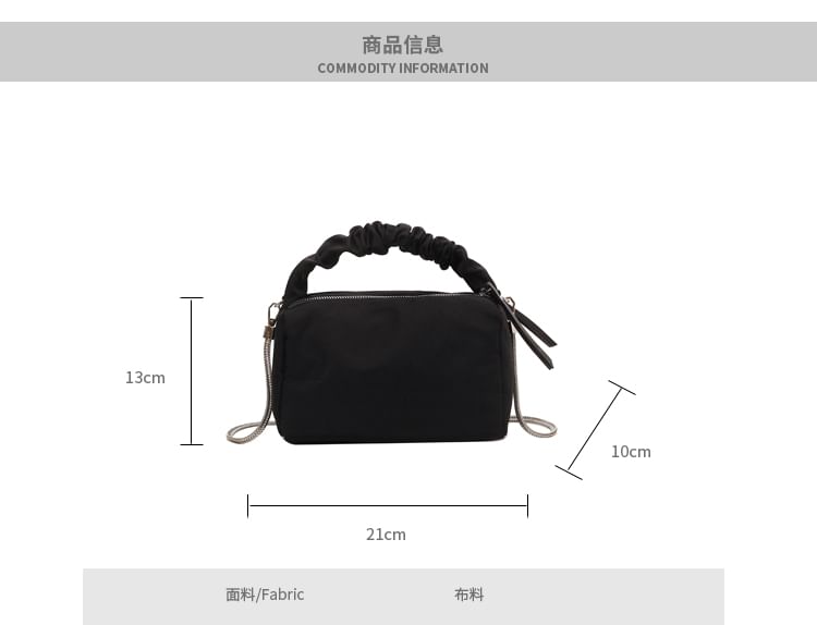 Chain Strap Top Handle Crossbody Bag SpreePicky