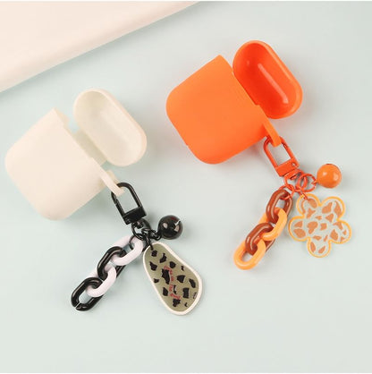 Acrylic Bell Chunky Chain Bag Charm Keyring (Various Designs) SpreePicky