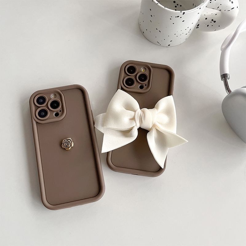 / Bow Phone Case Floral FashionChic