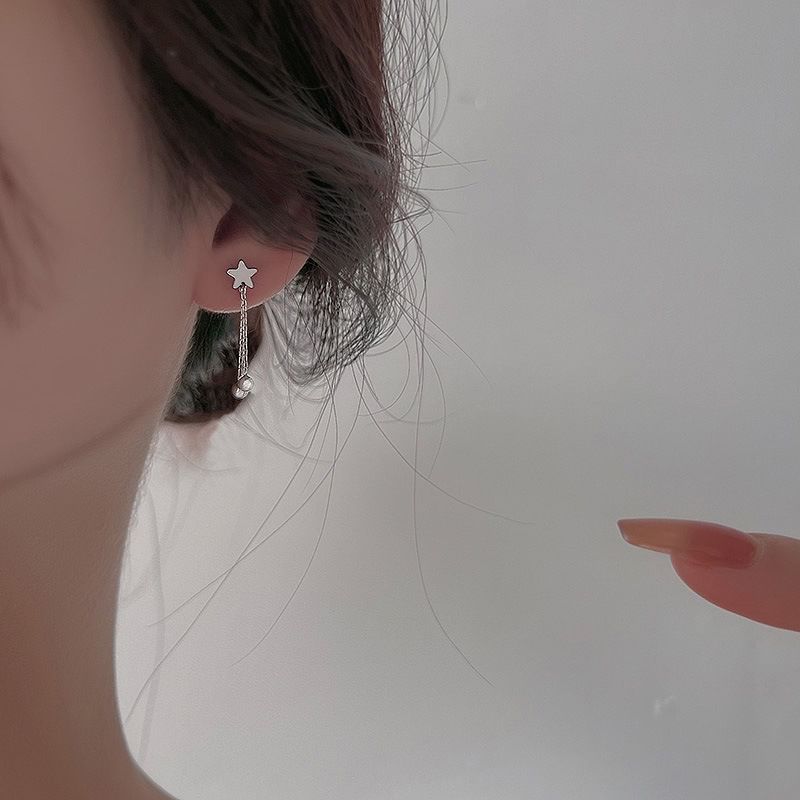 Star Alloy Dangle Earring mySite