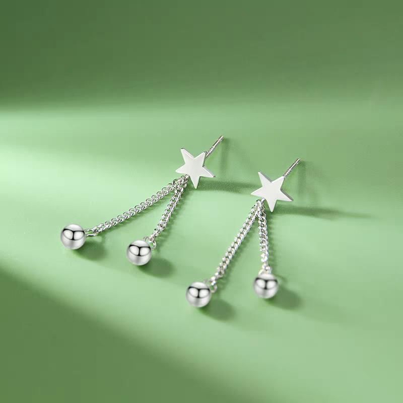 Star Alloy Dangle Earring mySite