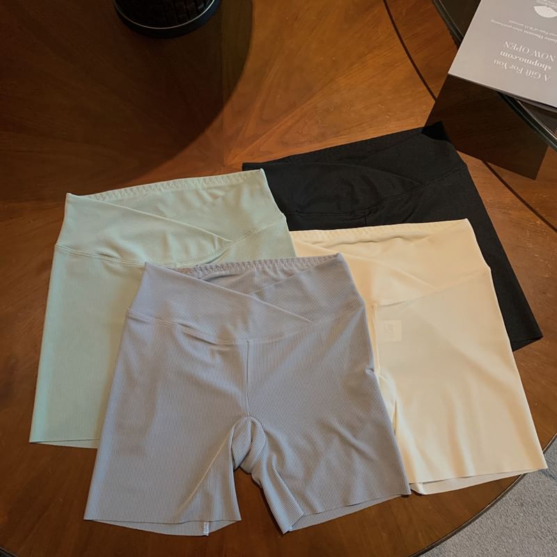 High Waist Plain Boyshorts SpreePicky