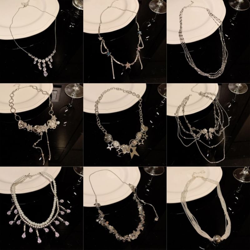 Pendant Alloy Choker (Various Designs) SpreePicky