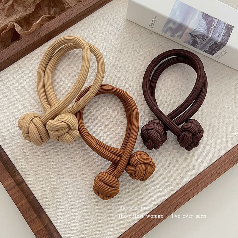 Plain Knot Hair Tie / Set SpreePicky