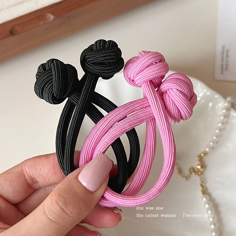 Plain Knot Hair Tie / Set SpreePicky