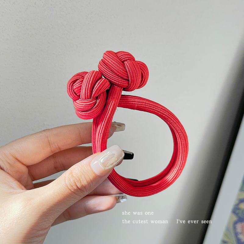 Plain Knot Hair Tie / Set SpreePicky