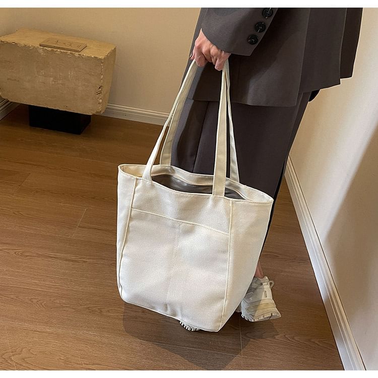 Plain Canvas Tote Bag mySite