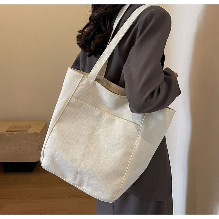 Plain Canvas Tote Bag mySite