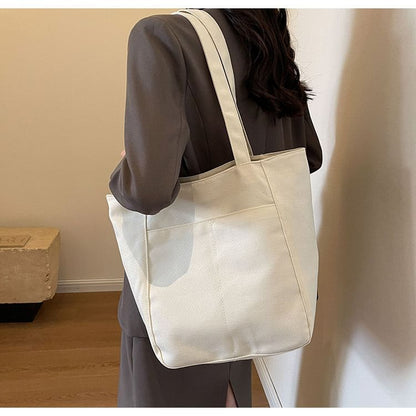 Plain Canvas Tote Bag mySite