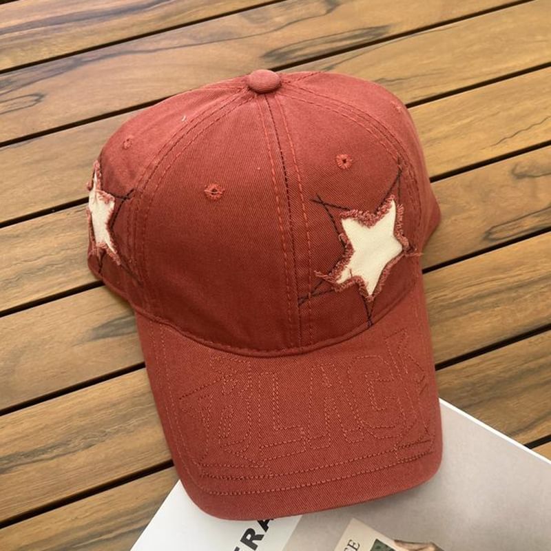Star Drop Cap Star Pattern Cap