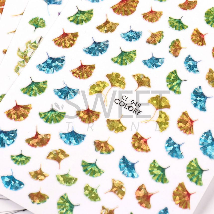 Leaf Nail Art Sticker SpreePicky