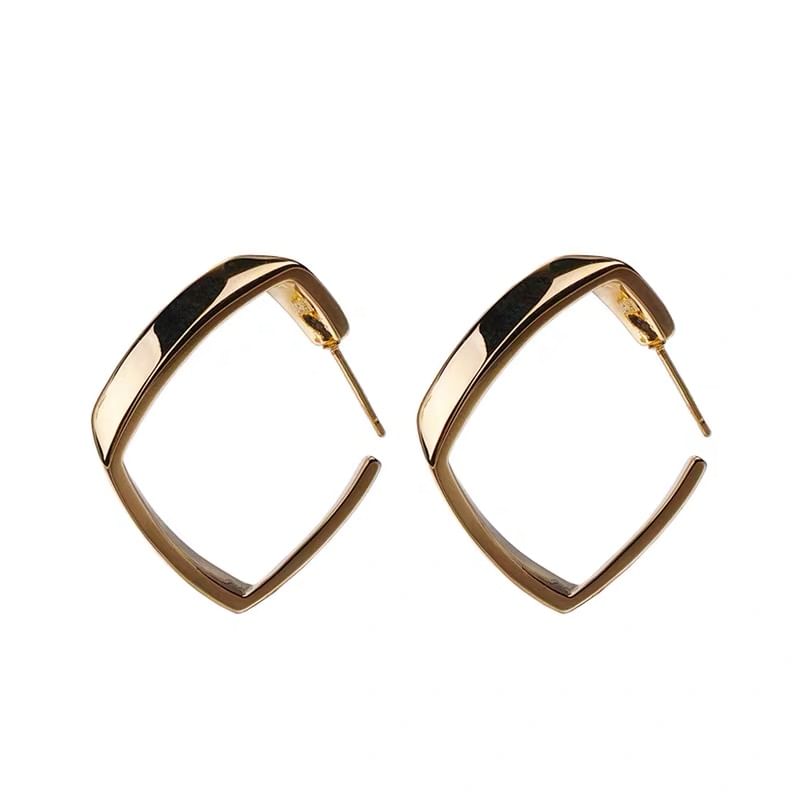 Metallic Hoop Earring mySite