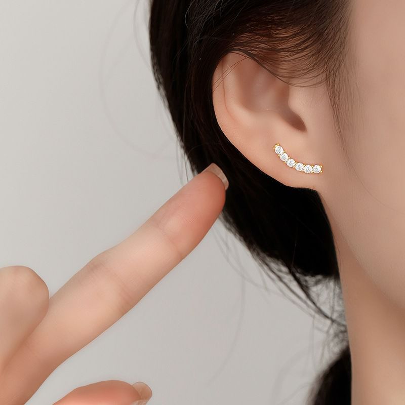 Rhinestone Climber Earring mySite