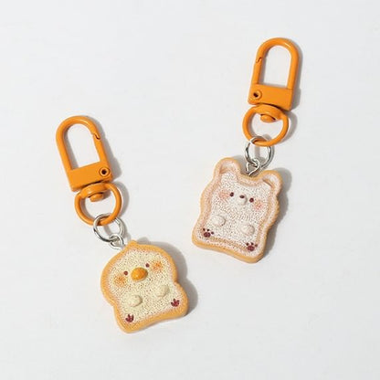 Toast Animal Bag Charm Keyring (Various Designs) SpreePicky