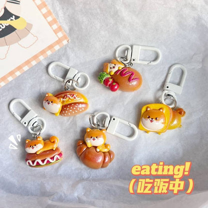 Dog Bakery Bag Charm Keyring (Various Designs) SpreePicky