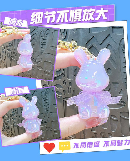 Rabbit Strap Bag Charm Keyring SpreePicky