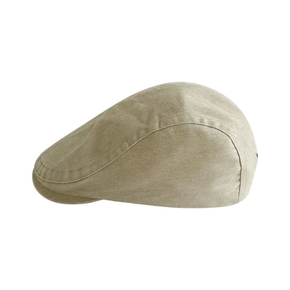 Plain Distressed Newsboy Cap SpreePicky